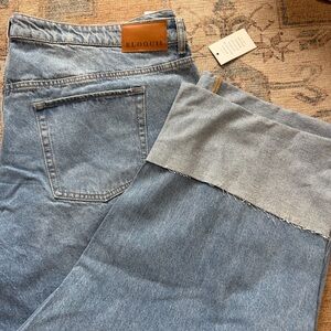 Eloquii Light Blue Denim Pants